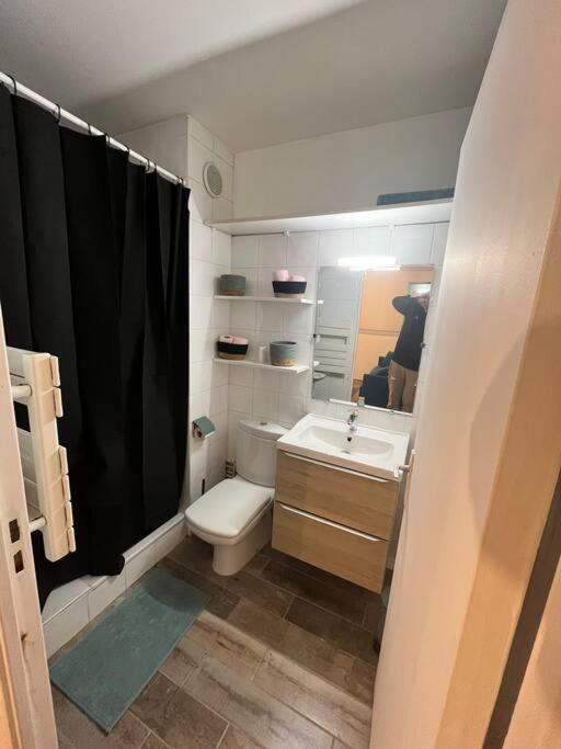 Grand Studio Proche Plage 昂蒂布 外观 照片